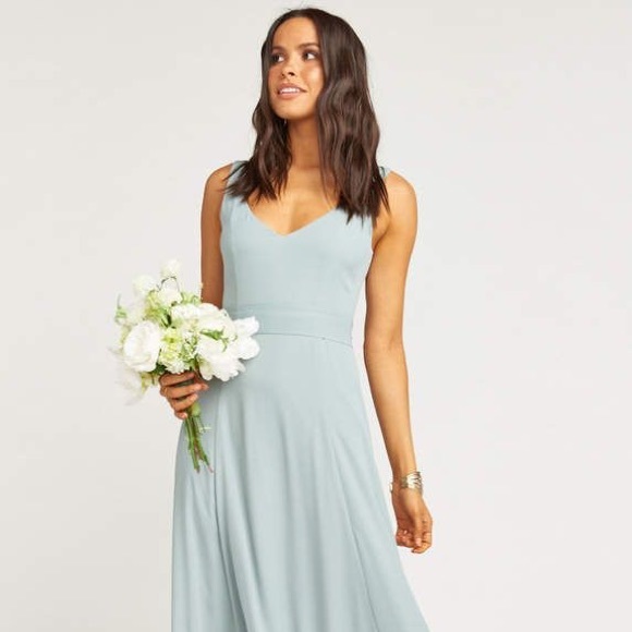 Show Me Your MuMu Dresses & Skirts - NWT Show Me Your Mumu Jenn Maxi - silver sage